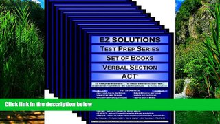 Online Punit Raja SuryaChandra EZ Solutions - Test Prep Series - Set of Books - Verbal Section -