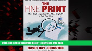 Audiobook The Fine Print: How Big Companies Use 