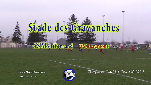 AS Montferrand US Beaumont U13 Elite Phase 2.