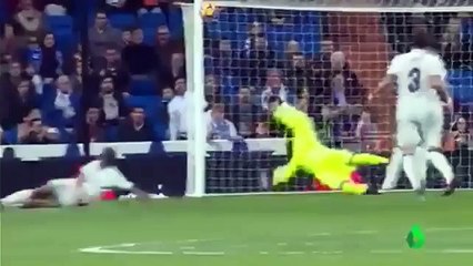 La joie de Cristiano Ronaldo après le but de Cristiano Ronaldo