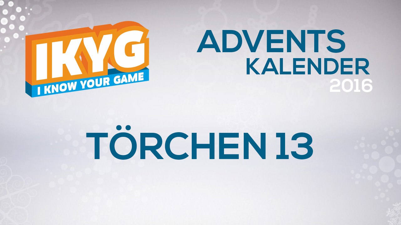 IKYG-Gaming-Adventskalender 2016 - Tor 13
