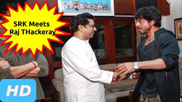 Shahrukh Khan Meets Raj Thackeray Over 'Raees' Controversy | Mahira Khan