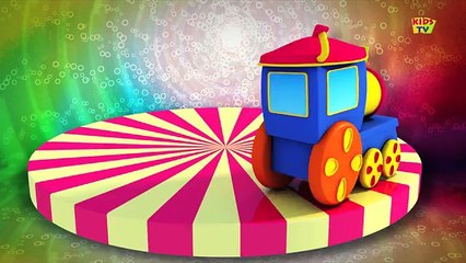 Bob The Train | Three Blind Mice | Nursery Rhymes | 3D rhymes | Kids Songs | Children Rhymes