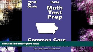 Buy  Iowa 2nd Grade Math Test Prep: Common Core State Standards Teachers  Treasures  Book