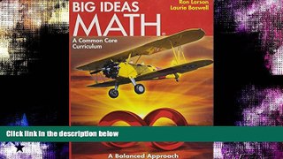 Buy NOW  BIG IDEAS MATH: Common Core Student Edition Red 2014 HOUGHTON MIFFLIN HARCOURT  Book