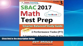 Buy  SBAC Test Prep: 3rd Grade Math Common Core Practice Book and Full-length Online Assessments: