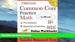 Buy  Common Core Practice - Grade 4 Math: Workbooks to Prepare for the PARCC or Smarter Balanced