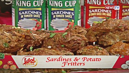 Idol sa Kusina: Sardines and Potato Fritters