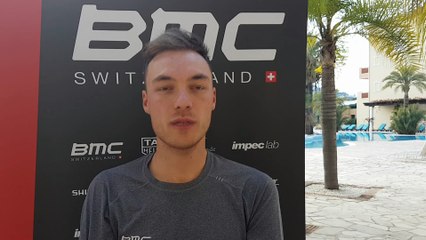 Interview Loic Vliegen coureur équipe BMC en stage à Denia