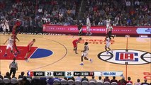 NBAcom  Handle of the Night Chris Paul shakes and bakes inside then dishes to Jamal Crawford for the jumper