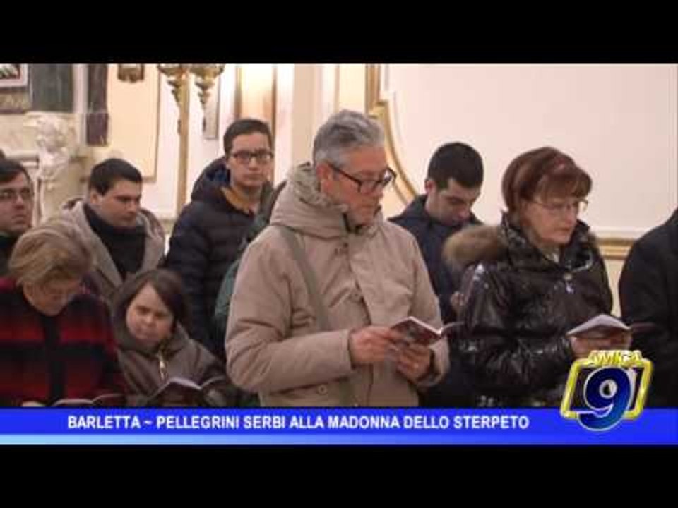 Barletta | Pellegrini serbi in visita alla Madonna dello Sterpeto