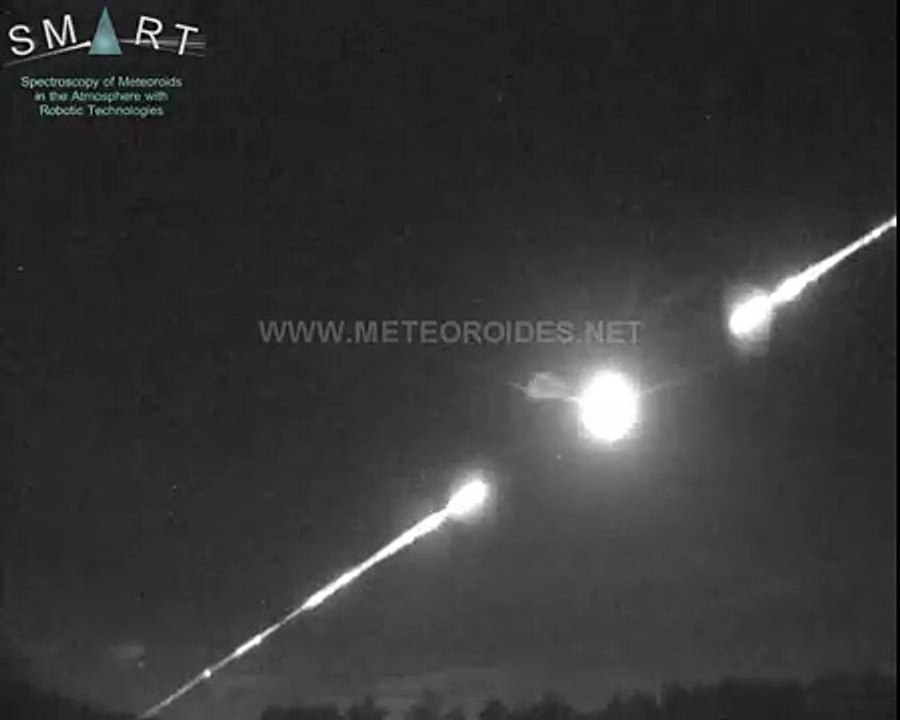 Meteorite fall on 11 Dec. 2016.