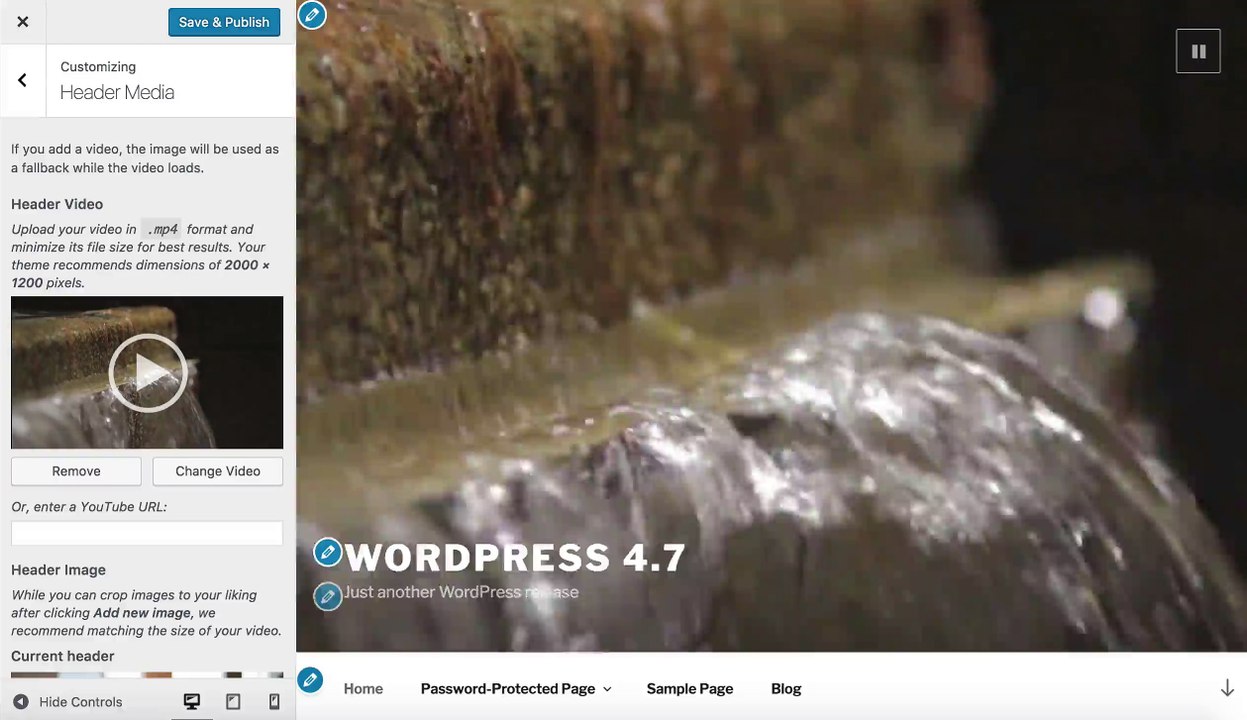 WordPress 4.7 Vaughan 3