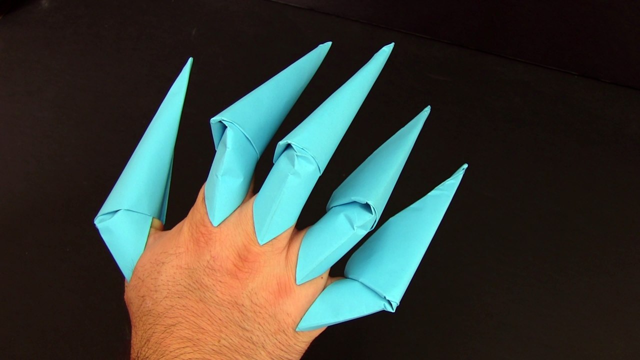 How to Make Paper Claws - video Dailymotion