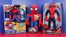Spiderman Sprays Webs on Frozen Elsa & Disney Princess Anna Spider-Man Toys Review DisneyCarToys
