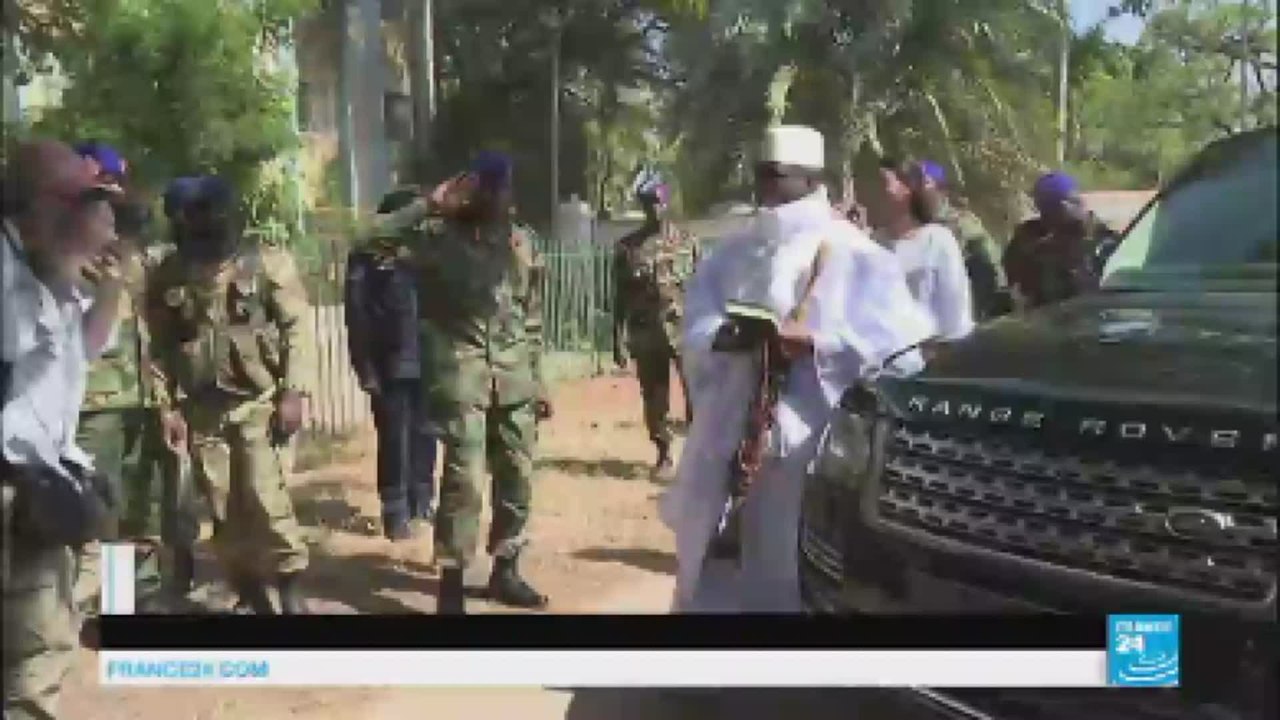 13/12/2016 Les chefs d'État d'Afrique de l'Ouest en Gambie pour tenter de désamorcer la crise