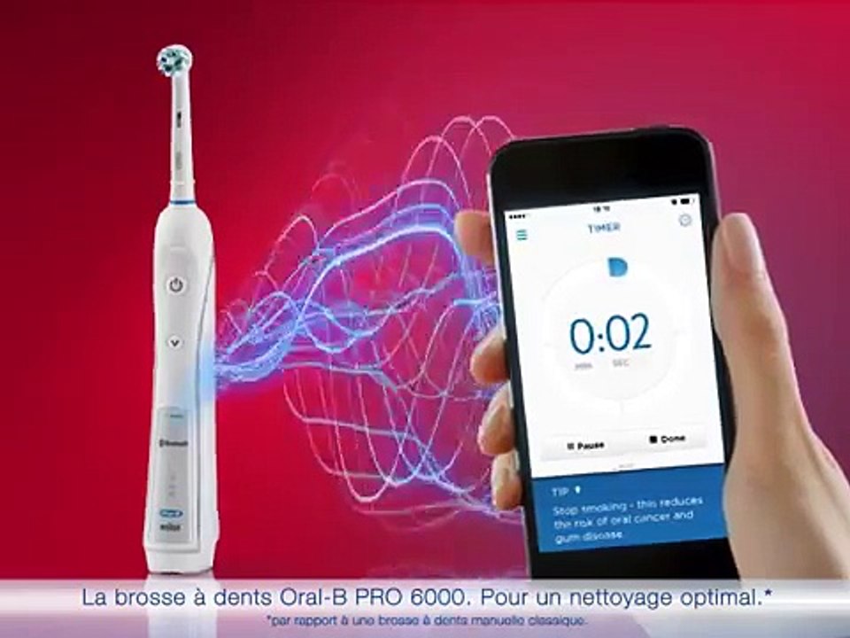 Oral-B Pro 6000 - Brosse à dent Premium