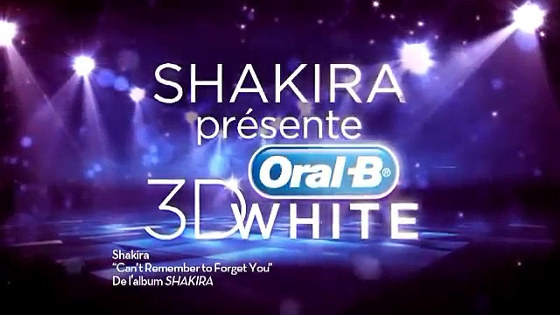 Oral-B 3D White Luxe - Le secret derrière le sourire de Shakira ! - Vidéo  Dailymotion