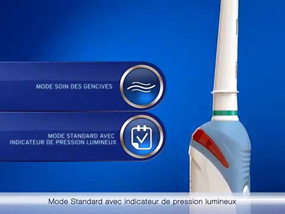 Oral-B Pro 2000 - Brosse à dent 2 fonctionnalités pour de meilleurs résultats.