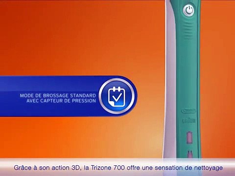 Brosse à dents Oral-B Trizone 700 - Action 3D