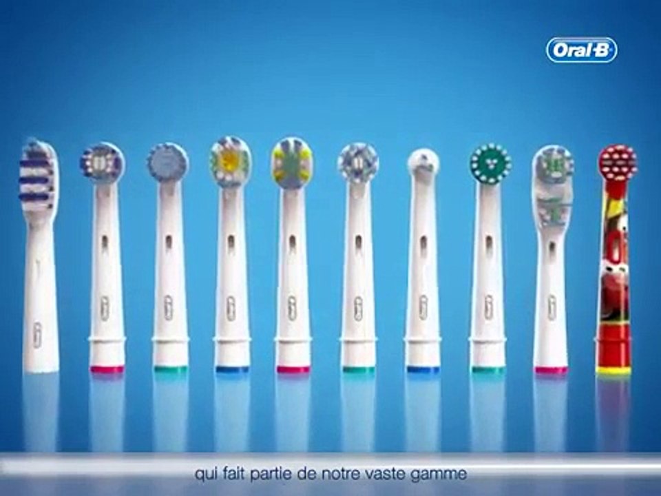 Brossette Oral-B CrossAction - Pénètrent les espaces inter-dentaires