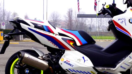 BMW C600 Sport SEAT COVER By SelleMotoInPelle.it (VIDEO 4K)
