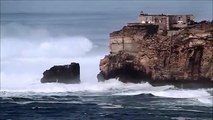 BIGGEST WAVE in the World surfed 100ft at 02-50min (REAL FOOTAGE)Carlos Burle Portugal