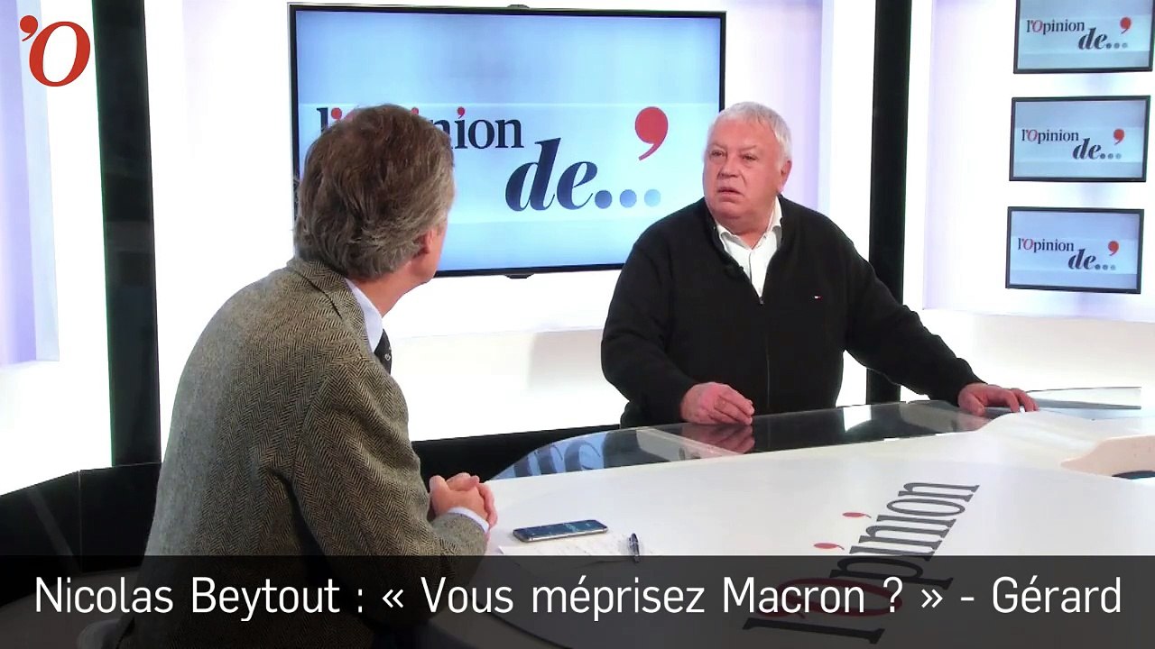 Macron, cotisations patronales... Gérard Filoch...