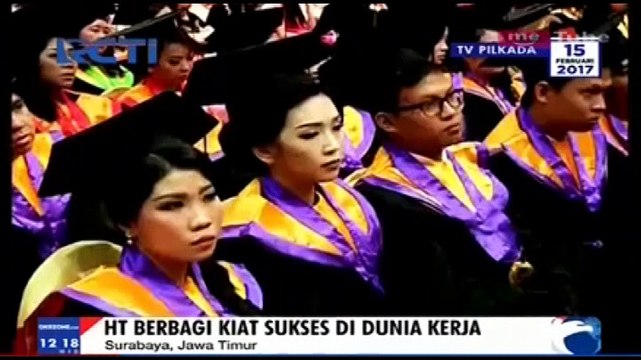 Hary Tanoe Berbagi Kiat Sukses dan Kunjungi MNC Tower Surabaya