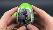 Ninja Turtles Surprise Eggs For Children - TMNT Ninja Turtles Surprise Toys