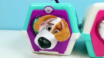 Doc McStuffins Pet Vet Carrier with Secret Life of Pets Friends Pretend Doctor Stop Motion!