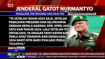 Dialog: Hak Pilih TNI, Jangan Dulu! #1
