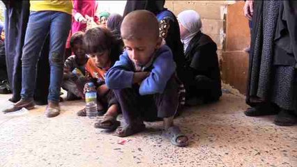 Más de 100.000 personas desplazadas por la ofensiva en Mosul