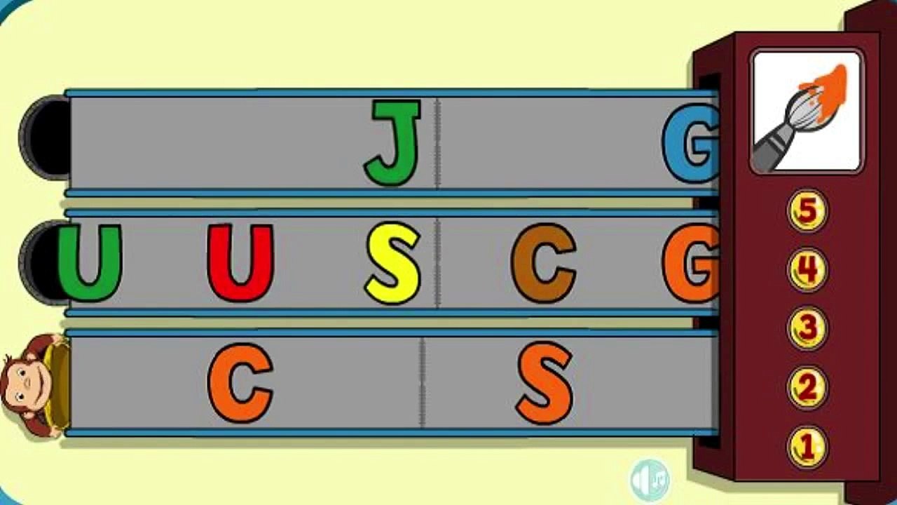 Curious George I Love Shapes Cartoon Animation PBS Kids Game Play Walkthrough