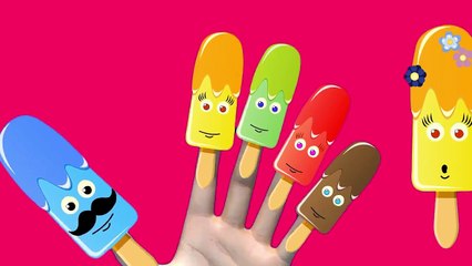 Ice Cream Finger Family Rhyme Super Simple Song for Kids