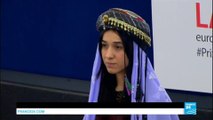 Sakharov Prize: Yazidi women who survived and escaped the IS group receive top prize