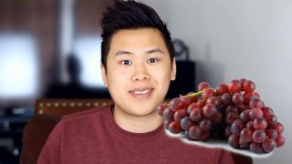 CHUBBY BUNNY CHALLENGE! (with Grapes)