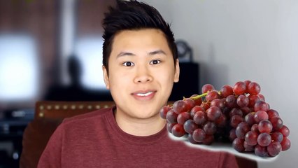 CHUBBY BUNNY CHALLENGE! (with Grapes)