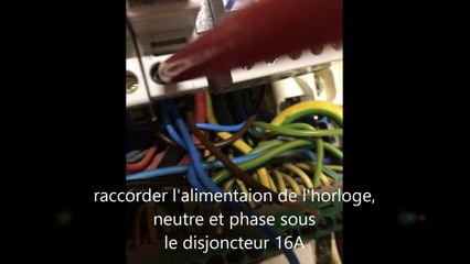 Comment raccorder un chauffe-eau sur une horloge modulaire