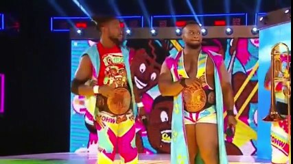 SHEAMUS & CESARO VS  luke gallows & the new day WWE Raw 12 December 2016 - WWE Monday Night Raw 12_12_16