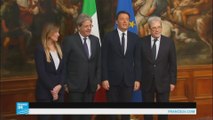تشكيل حكومة جديدة في إيطاليا