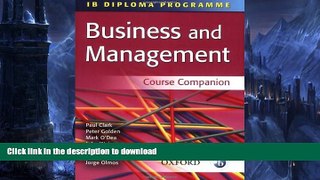 Read Book IB Business and Management Course Companion (IB Diploma Programme)