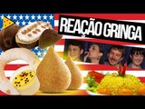 GRINGOS EXPERIMENTAM COXINHA, BISCOITO DE POLVILHO E MAIS COMIDAS BRASILEIRAS