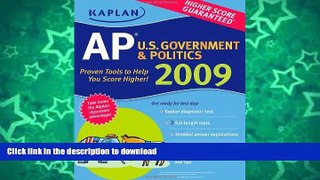 READ Kaplan AP U.S. Government   Politics 2009 On Book