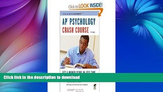 READ AP Psychology Crash Course byKrieger On Book