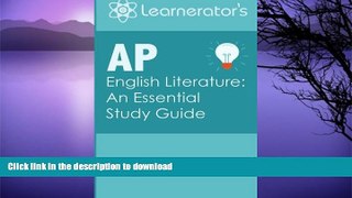 READ AP English Literature: An Essential Study Guide (AP Prep Books)