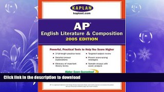 Pre Order Kaplan AP English Literature and Composition 2005 (Kaplan AP English Literature