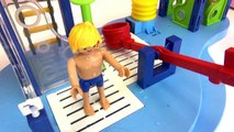 Leo und Papa im Schwimmbad - Playmobil Film - Spaß mit dem Playmobil Summer Fun Wasserspielplatz