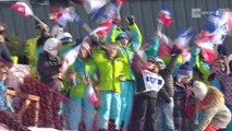 SKICROSS - Val Thorens - 1ère course - JF Chapuis s'impose chez lui
