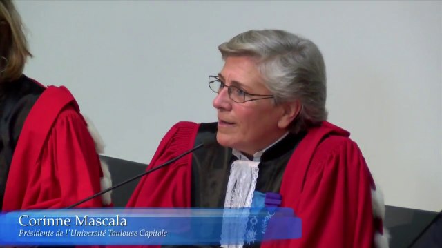 ESL Day 2016 - Rentrée solennelle_01-Corinne Mascala, Présidente de l'Université Toulouse 1 Capitole